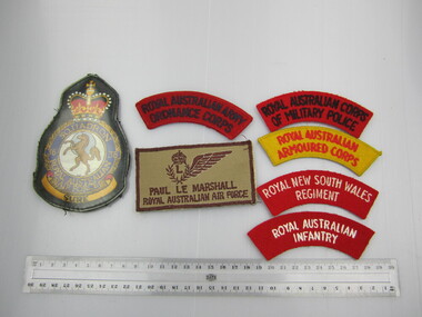Patches (7) - Assorted Australian