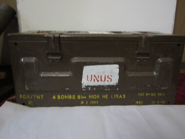 Box - Metal 81mm Mortars