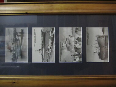Picture - Framed Ships x 4