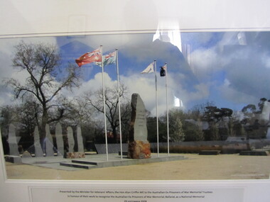 Picture - Framed Ex-POW Memorial, Ballarat