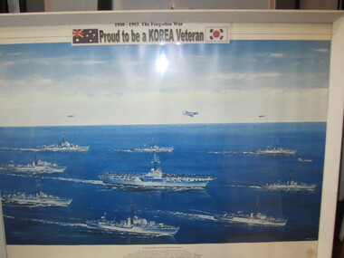 Photo framed "Navy"