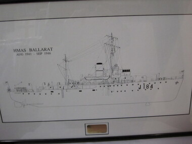 Photo Framed "Navy"