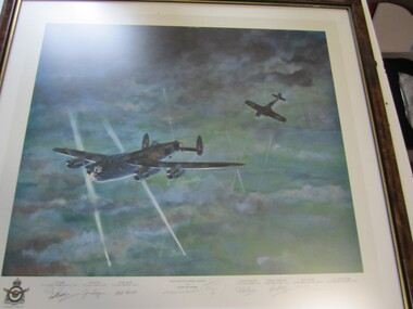 Picture - Framed "5 Minutes From Target" by John Mutsaers