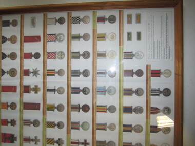 Photo board of Medals