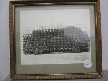 Photograph - Framed 2/2 Pioneer Bn D Coy 1940