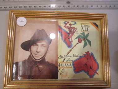 Photograph - Framed with Christmas Greetings