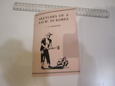 Book - "Sketches of a P.O.W. in Korea", J D WILKINSON