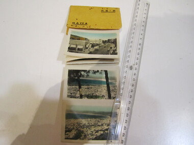 Photographs x 12 - concertina in folder