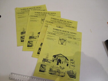Newsletters x 4 - Rats of Tobruk Association