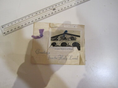 Card - "Greetings from the Holy Land"