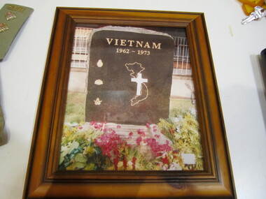 Photograph - framed Vietnam Veterans Memorial, Heidelberg Repat Hospital
