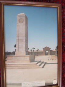 Photograph - Framed Australian War Memorial Tobruk War Cemetery, Libya
