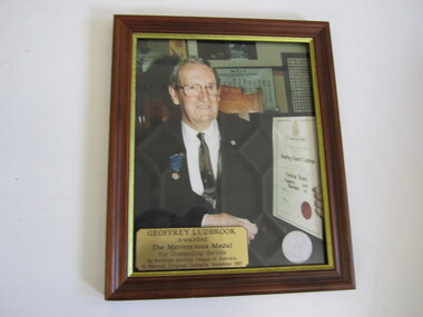 Photograph - Framed Geoffrey Ludbrook