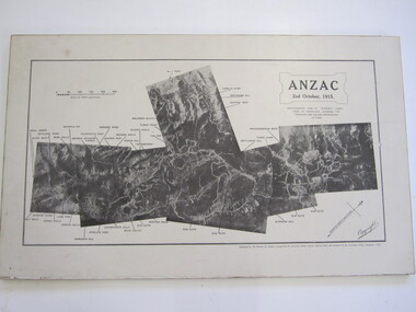 Poster- Framed Photographic View - ANZAC 2 October, 1915
