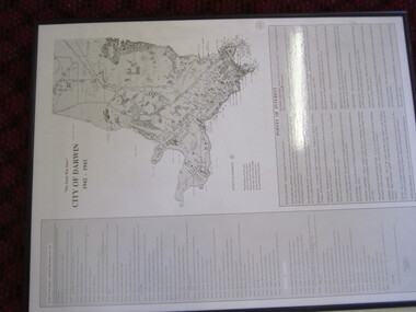 Map - "City of Darwin 1942-1943 - Extent of Bombing"