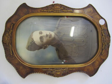 Photograph - Framed Handcarved L J O'Brien 2/8
