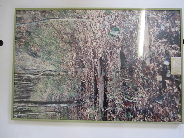 Photograph - Framed Hell Fire Pass