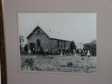 Black and White Photograph, Bluestone Church