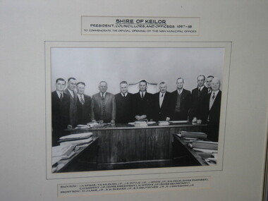 Black and White Photograph, Shire of Keilor 1957-58, circa 1958