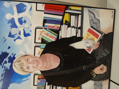 Painting - Portrait - Local Community Leader, Professor Maureen Ryan, 2014