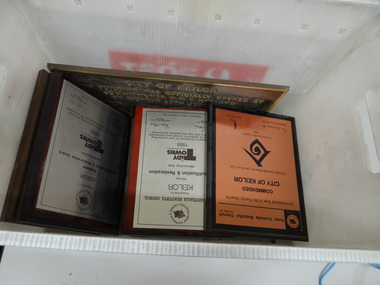 Box of Plaques