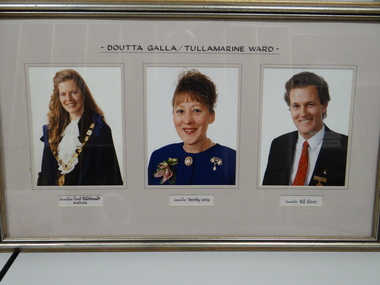Colour Photographs x 3, Councillors' Portraits