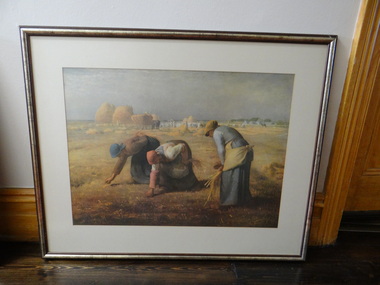 Painting (landscape), People working in the field