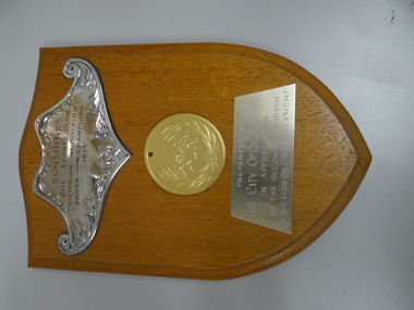 Plaque, Sunshine City Sports Club 1974, 1974
