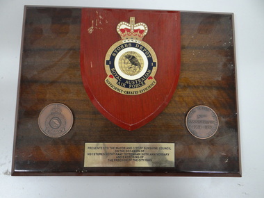 Plaque, Stores Depot Royal Australian Air Force 1989, 1989