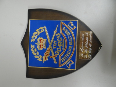 Plaque, Australian Cadet Corps