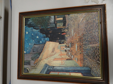 Painting (reproduction), Vincent Van Gogh - Outdoor Cafe