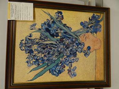 Reproduction of a painting, Van Gogh Print - Iris
