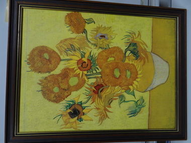 Reproduction of a painting, Van Gogh Print - Sunflowers