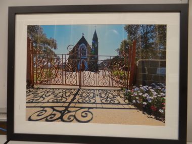 Framed Cibachrome Photographic Print, Keilor Church