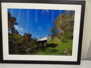 Framed Photographic Cibachrome Print, Old Bridge In Keilor