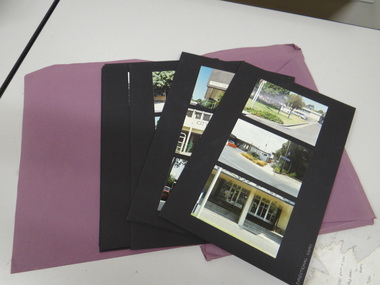 Photographs, Manilla folder with loose pages form a photo album