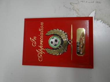 Plaque, Albion Junior Soccer club