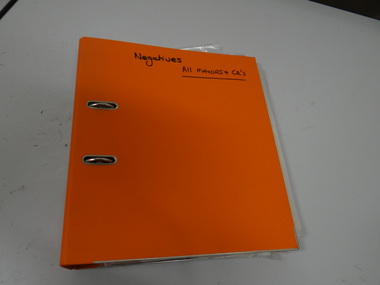 Orange Folder, Negatives - all mayors plus councillors