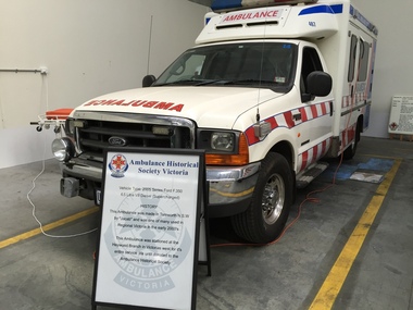 Vehicle, motor, Ambulance, Ford 350 Series, 2005, 2005