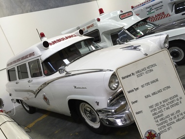 Vehicle, motor, Ambulance, Ford Mainline, 1957