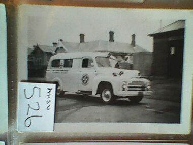 Photograph, Ambulance, International, September 1955