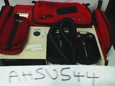 Monitor defibrillator, Lifepak 10, Physio-Control Corporation, Circa 1982
