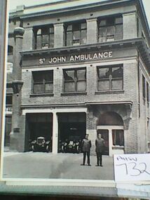 Photograph, St John Ambulance Station, 1913 to 1919