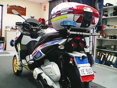 Ambulance, Motorcycle, Paramedic, Gilera 100, Circa 2006