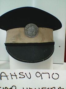 Cap, Uniform, Victorian Civil Ambulance Service, Circa 1930