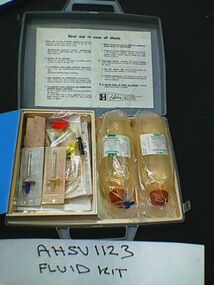 Fluid kit, Hoeschst Australia Limited, Circa 1974