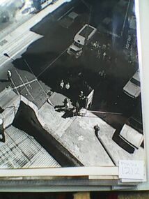 Photograph, roof top rescue, Circa 1970s