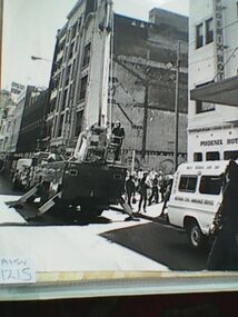 Photograph, roof top rescue, Circa 1970s