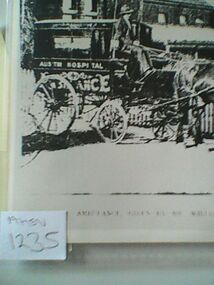 Photograph, Ambulance, Horse Drawn