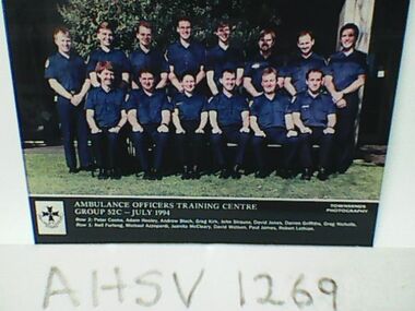 Photograph, Ambulance Officers Training Centre Group 52C, July 1994, 1994
